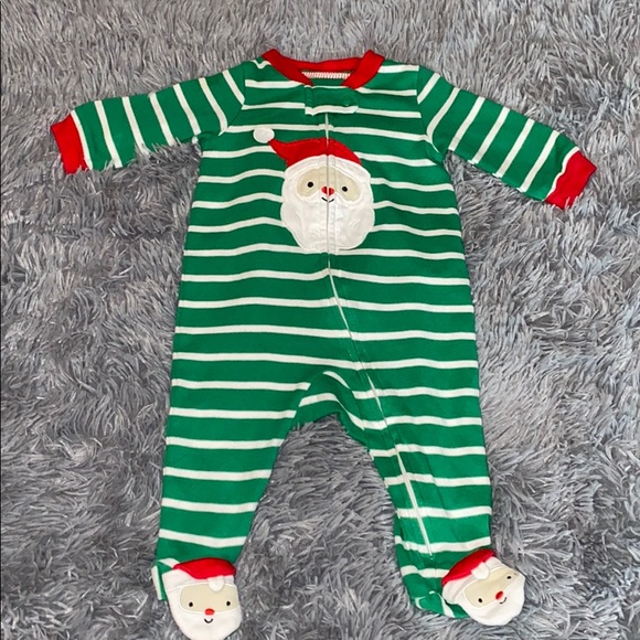 Carter’s Baby PJ’s Christmas Onsies Set sz 3months - Picture 4 of 6